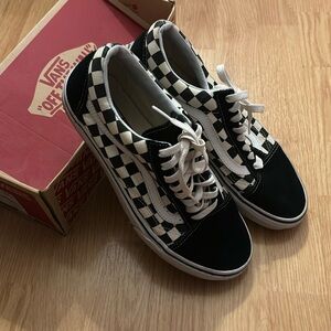 Vans Old Skool Primary Check Shoes